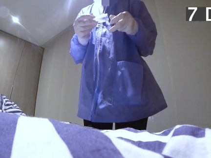 7 DAY: TWO NURSES scrutinised my dick in the hospital.