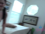 Amateur girls smoking, sucking, and fucking POV creaming all over cock GFE 11/16