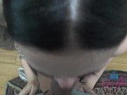 Amateur girls smoking, sucking, and fucking POV creaming all over cock GFE 3/16