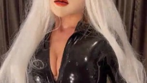 Kigurumi Masking Latex Slavena Doll