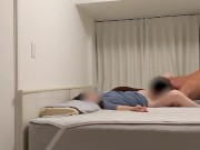 なかよし夫婦の不妊治療（タイミング法）の中出し後背位SEXで妊娠確定時の映像 2/16