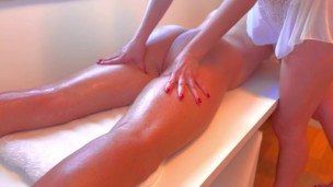 🎬 TRAILER: Loving Couple Massage On Milking Table At Home🥛👄 - Keyla & Lucas