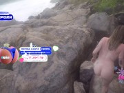 Casal exibicionista de Curitiba vem foder na praia de Floripa!! 1/16