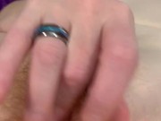 Rub it until your nips get hard! 13/16