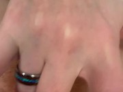 Rub it until your nips get hard! 5/16