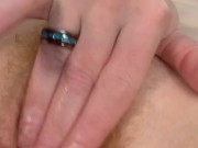 Rub it until your nips get hard! 8/16