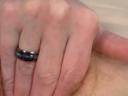 Rub it until your nips get hard! 9/16