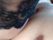 Closeup: Wife gets fucked in the ass with tongue 8/16