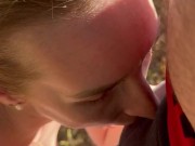 I meet a walker and I empty his balls into my mouth 4/16