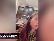 Big boobs babe spreading freshly fucked pussy closeup, puckering, asshole, boob job followup and results - Lelu Love 9/16