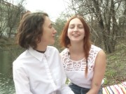 Ersties - Hot Lesbian Babes Have Sex On a Piano 2/16