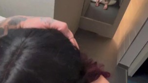 Big titty goth girl squirts all over big cock all night