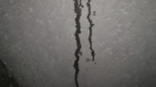 Peeing on a road at 3am