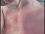 Daddy's jerks off to my videos and cums on my ass 10/16