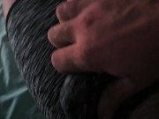 Daddy's jerks off to my videos and cums on my ass 3/16