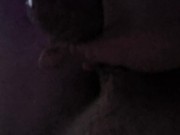 Daddy's jerks off to my videos and cums on my ass