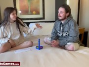 A sexy connect 4 strip game featuring a horny couple 1/16