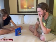 A sexy connect 4 strip game featuring a horny couple 8/16