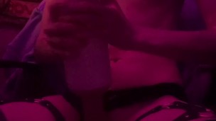 femboy twink jerking off using the max 2 (no audio)