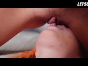 Sexy Lesbians Tiffany and Gisha Intense Lesbian Fuck - LETSDOEIT 12/16