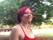 Jenny masturbates in abandoned school in Thailand 2/16