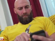 Fakehub - Hot Virtual Desi Girlfriend with amazing big tits and ass turns into a real girl and gets a creampie orgasm 3/16