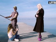 Smoking Hot StepMom Georgie Lyall Banged Outdoors In Front Of Her StepDaughter - LATINA MILF 2/16