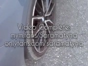 Je me gode dans un VTC puis il me prend sur le bord de ma route 10/16