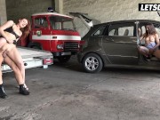 Russian Slut Eva Berger Pays Mechanic With Her Pussy - LETSDOEIT 11/16