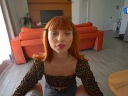 18 years Neighbor Didn't Want To Pay Rent And She Had To Suck A Cock 3/16