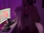 student wiggles in white stockings 16/16