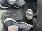 Revving pedals with my sketchers sneakers and white ankle socks 7/16