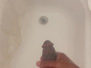 Playing Wit My BBC in the Shower 10/16