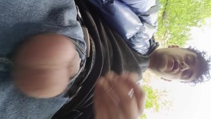 Show off right ball then left ball after that both balls and big cumshot from uncut dick