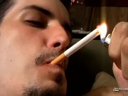 Rocker Stud Loves Jerking And Smoking 14/16
