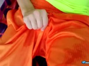 Bottom Gay Shoots Creamy Cum Outdoors 1/16