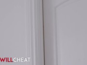 SHE WILL CHEAT - Avery Black's Husband Sits And Watches As She Goes Wild With Lilly Bell 1/16