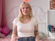 Ersties - Hot Blonde Babe Gets Off With a Sex Toy 13/16