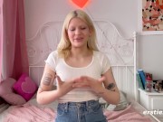 Ersties - Hot Blonde Babe Gets Off With a Sex Toy 7/16