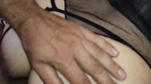 Beautiful 40 year old wife gets fucked in all holes