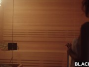 BLACKED Gorgeous babe devours black cock 4/16