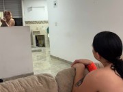 I fuck my girlfriend's busty best friend in her face and she doesn't realize it - Thiago Lopez 13/16
