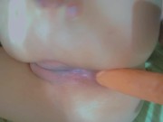 JOI POV - Girl uses dildo in anal masturbation, do you want to fuck me? 14/16