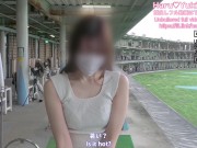 【素人】ゴルフパンチラ練習の後はサウナ＆ジャグジー中出しセックス 素人カップル/美少女/色白美乳/中出し/フル動画(47分)/일본여대생과질내사정섹스 4/16