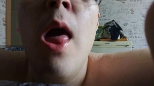 Cumming And Eating own Cum Compilation 1