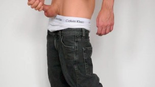 Sagging And Cumming In Relaxed Fit Jeans /// Jordan Wilder
