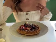 Lusty Blonde Gets Hard Pounding After BJ 11/16