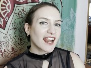 Mistress Preparing to get her Teeth into her Biting sub 8/16