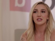 Curvy Blonde Queens Kendra Sunderland & Kayley Gunner Rides Alex Legend's Thick Rocket 3/16