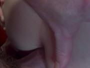 After gangbang pussy and ass gape. Sexy college teen fucks half the football team 7/16